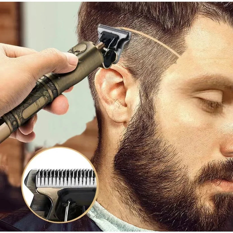 Máquina Acabamento Detalhe Barba Pelos Corpo Dragão Original